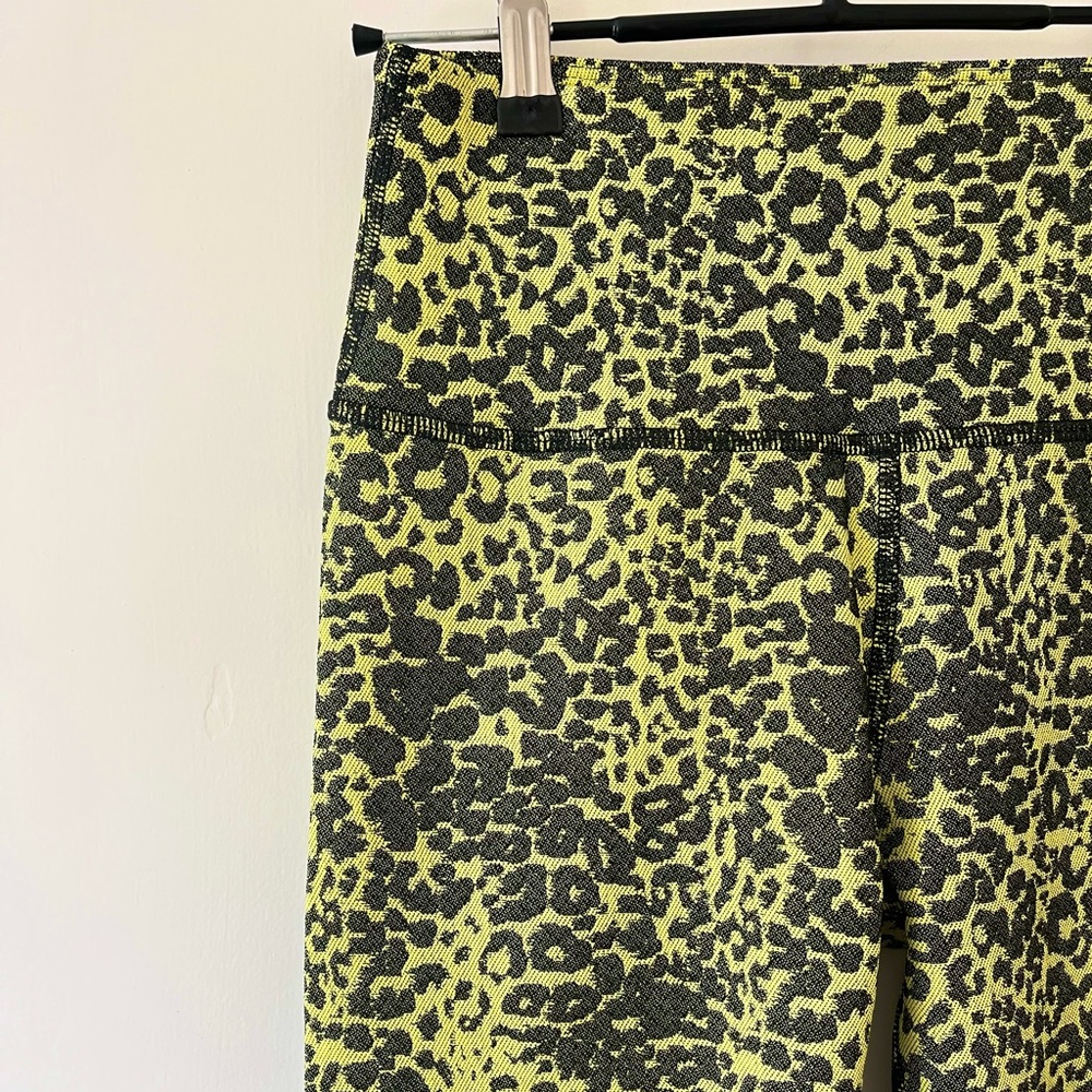 ONA Neon Animal Print Leggings - Picture 4 of 5